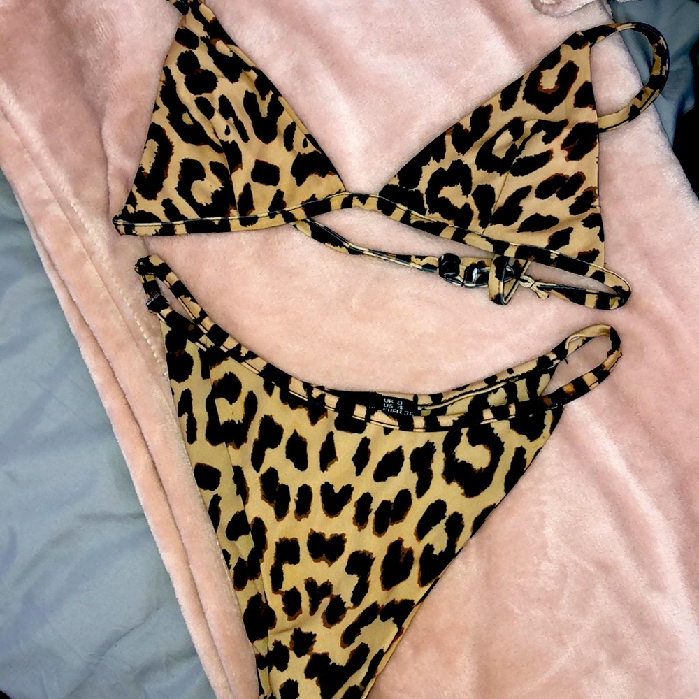 Pretty Little Thing Cheetah bikini